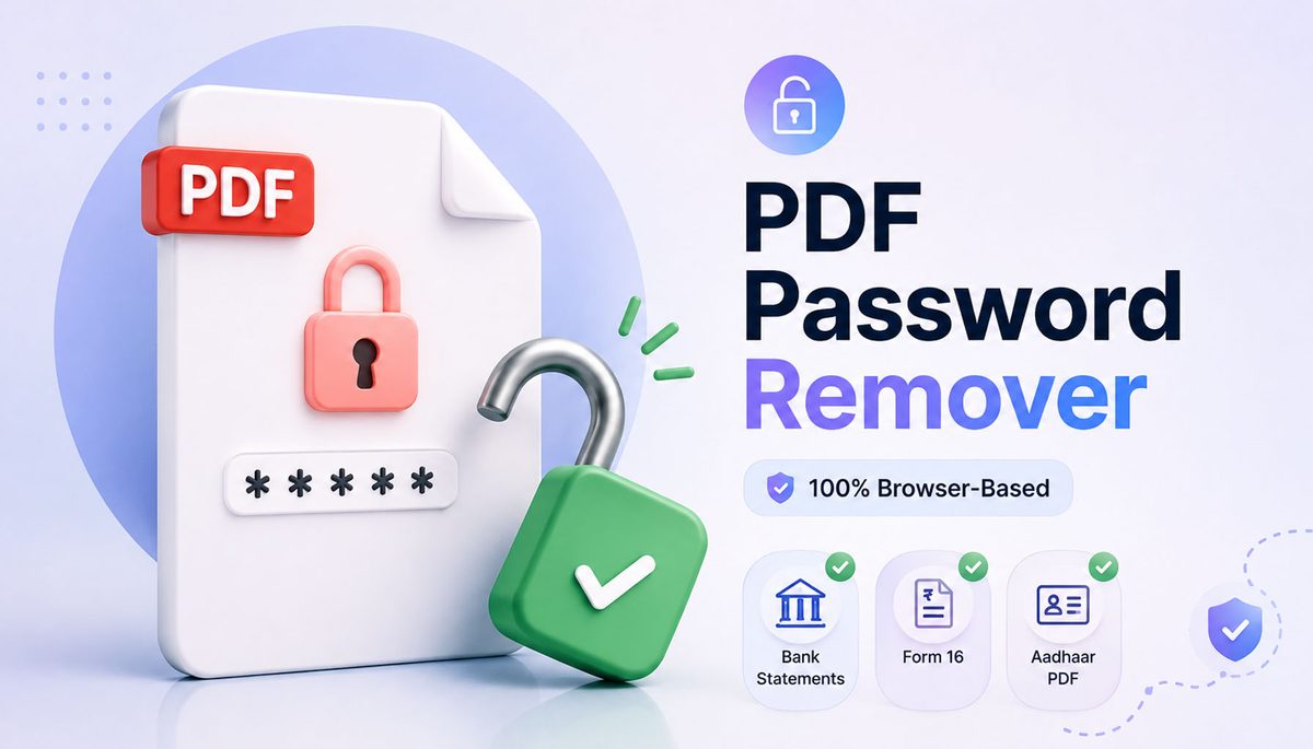 Padlock over a document, representing a password-protected PDF